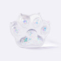 Clear Holographic Cat Paw with Claws
