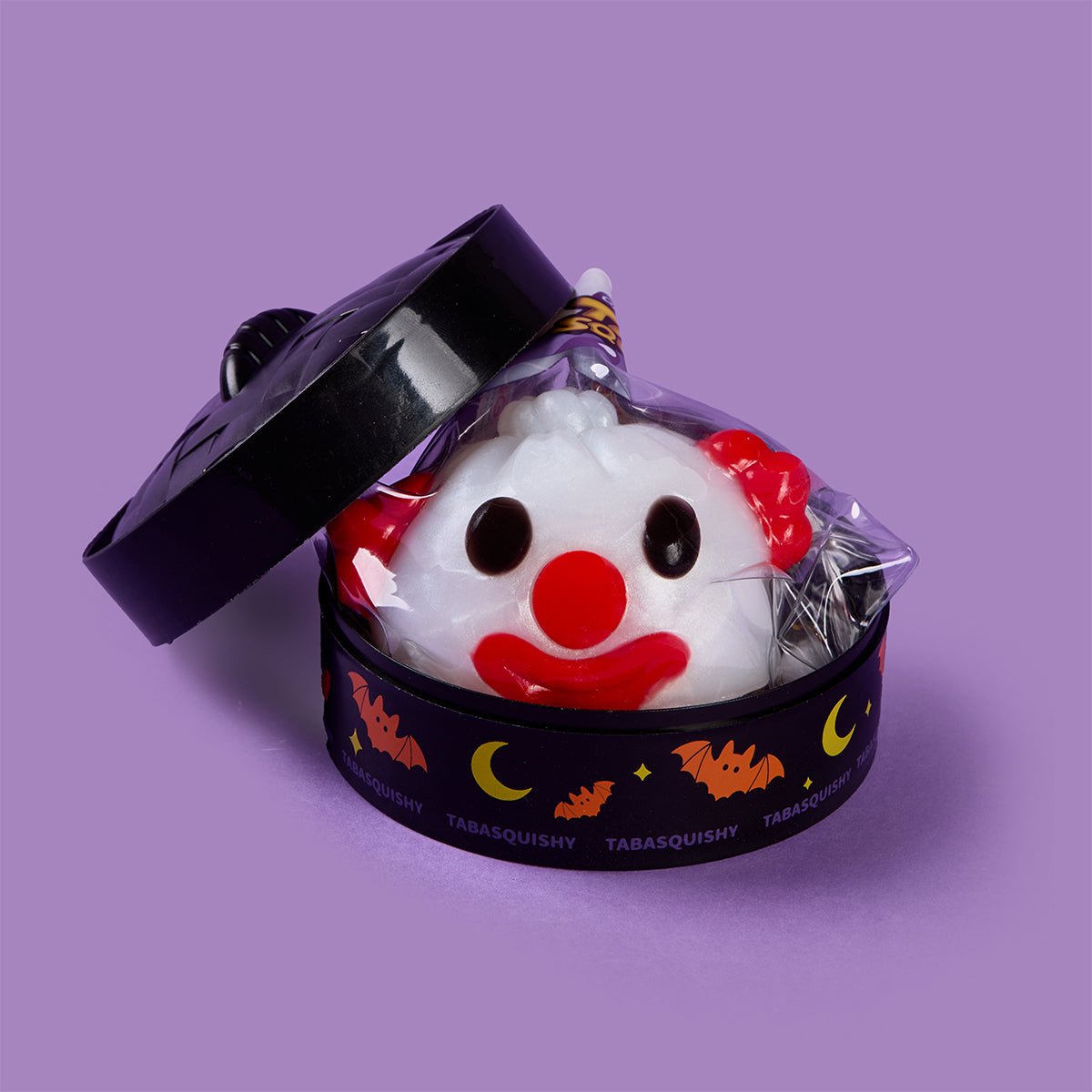 Halloween Red-Nose Clown Dumpling Silicone Taba Squishy 🤡