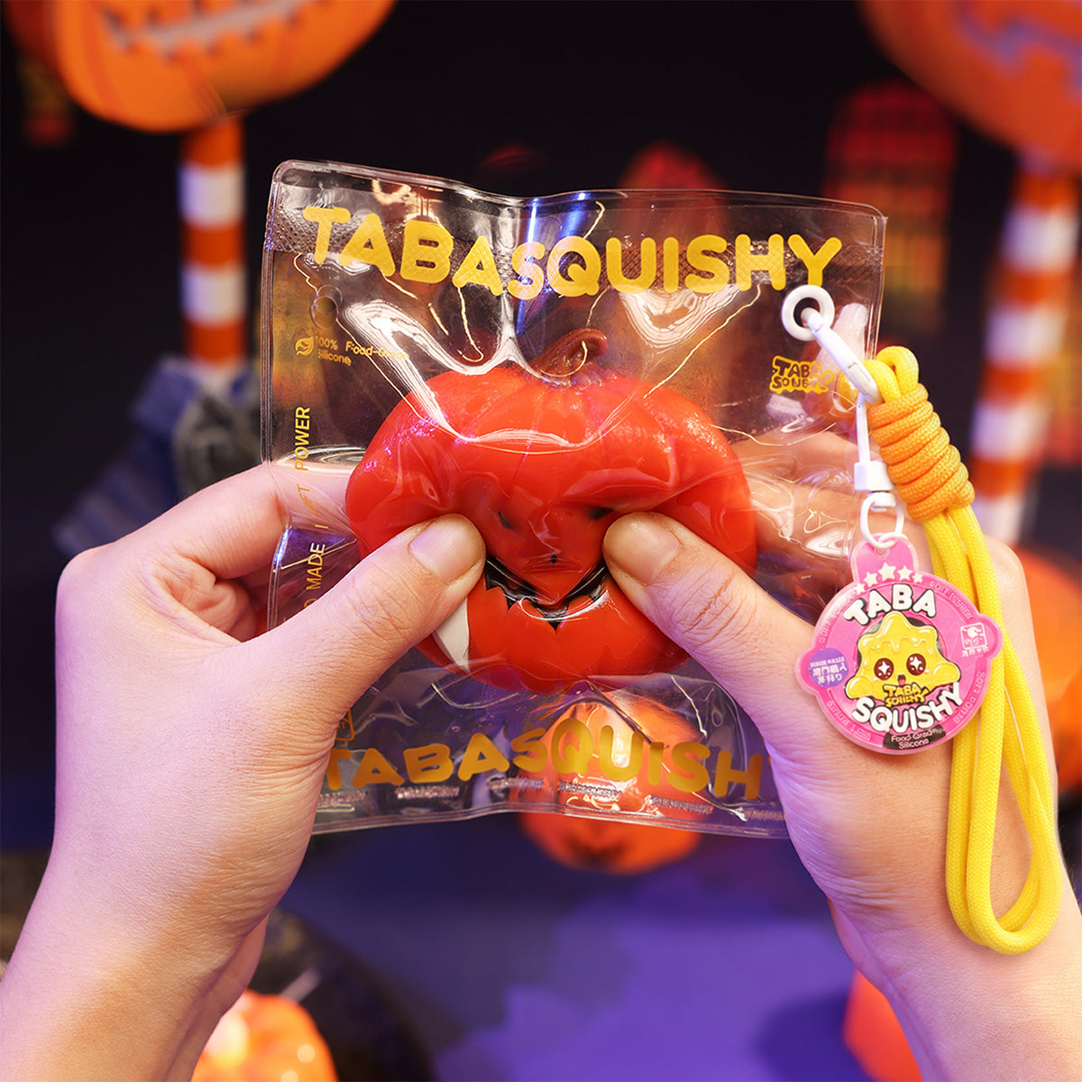Jack-O'-Lantern Taba Squishy