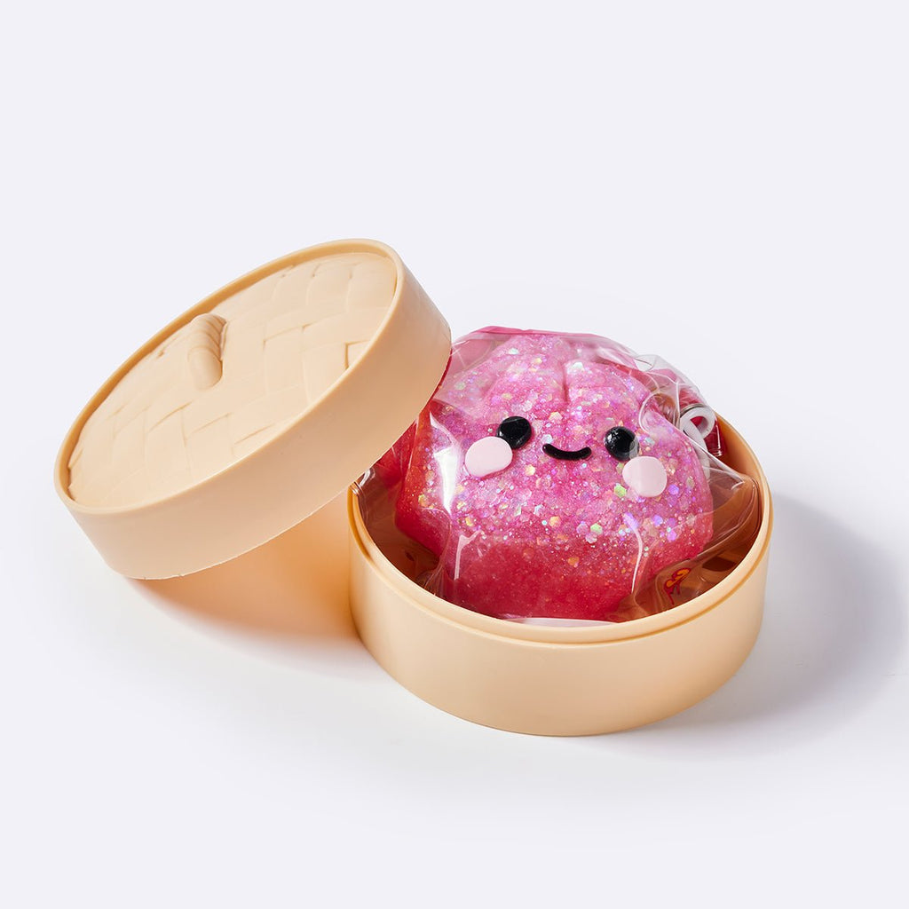 TABASQUISHY®️ Fuchsia Glitter Dumpling