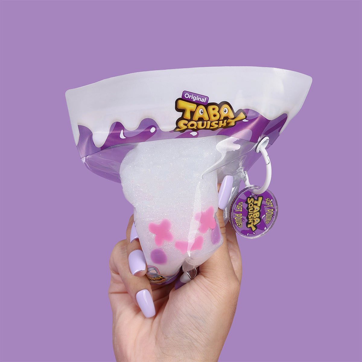 Halloween Stitched Ghost Dumpling Silicone Taba Squishy 👻