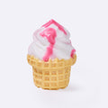 Strawberry Swirl Ice Cream Cone Taba Squishy
