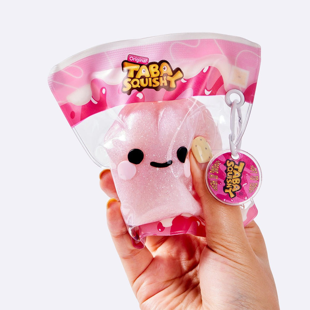 TABASQUISHY®️ Pink Glitter Dumpling