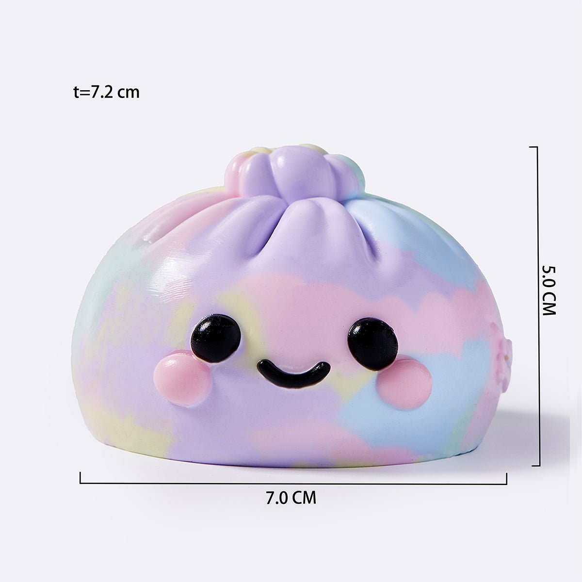 TABASQUISHY®️ Tie-Dye 3D Puffy Dumpling