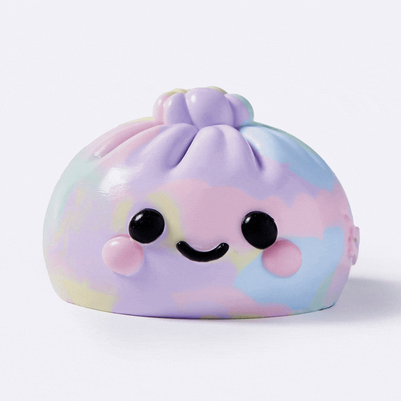 TABASQUISHY®️ Tie-Dye 3D Puffy Dumpling