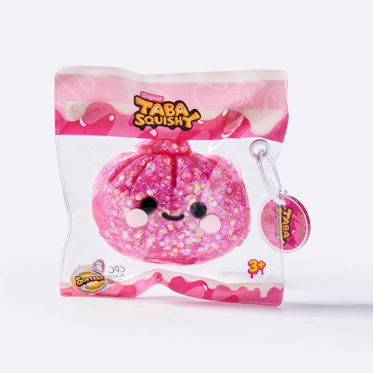 TABASQUISHY®️ Fuchsia Glitter Dumpling