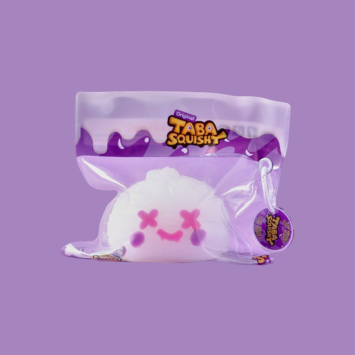 Halloween Stitched Ghost Dumpling Silicone Taba Squishy 👻