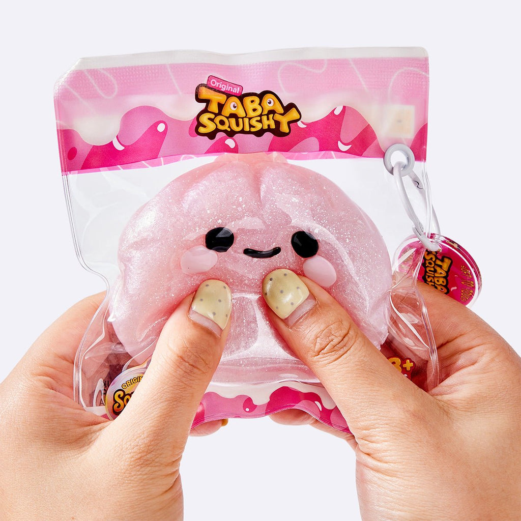 TABASQUISHY®️ Pink Glitter Dumpling
