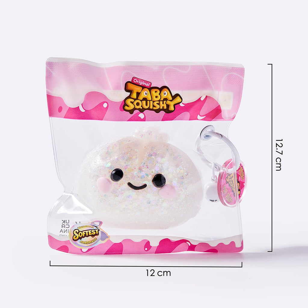 TABASQUISHY®️ White Glitter Dumpling
