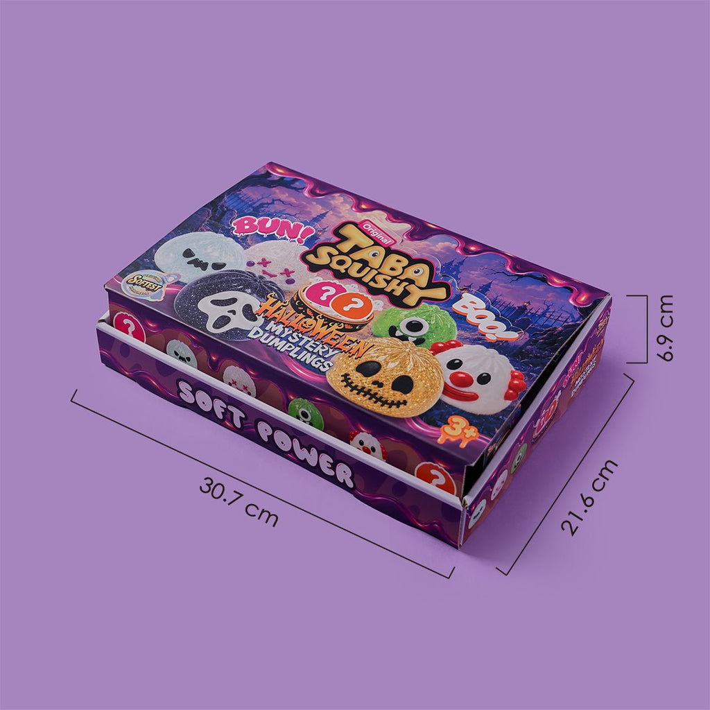 TABASQUISHY® Halloween Dumpling Blind Box | Single Box or Full Case | 2 Secret Designs to Discover