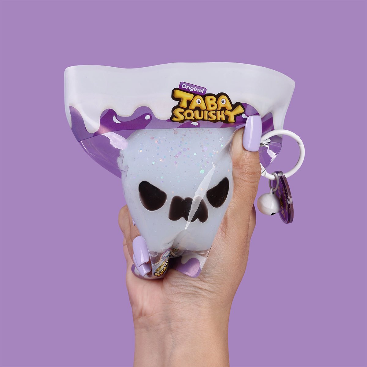 Halloween Skeleton Ghost Dumpling Silicone Taba Squishy 👻