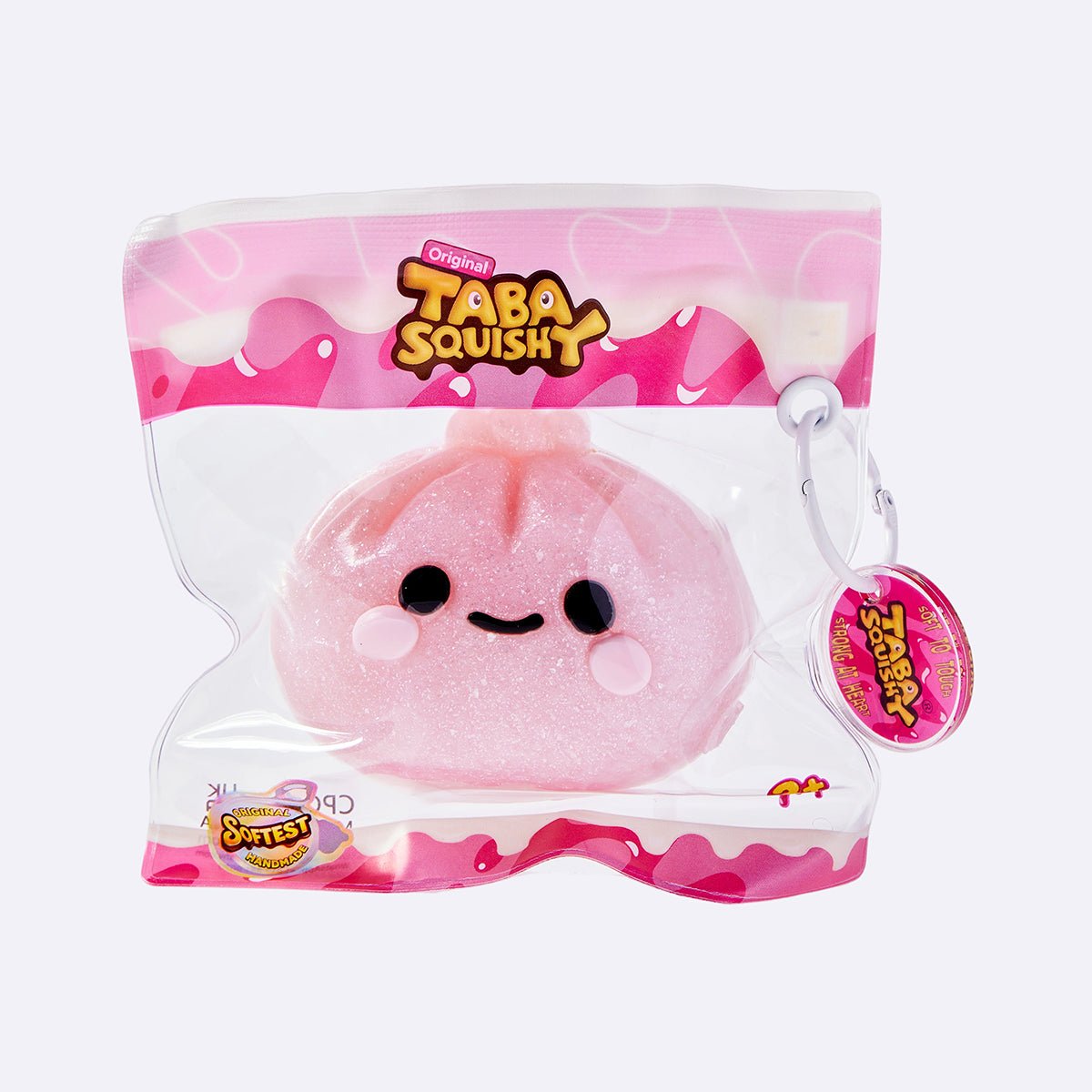 TABASQUISHY®️ Pink Glitter Dumpling