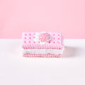 Pink Strawberry Sandwich Cookie Taba Squishy