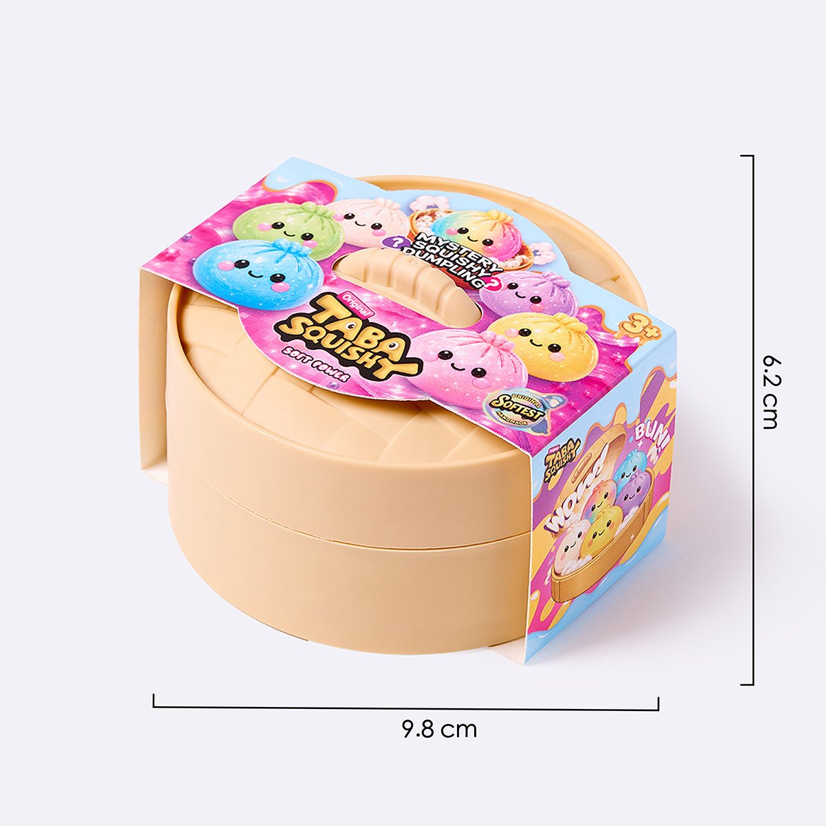 TABASQUISHY®️ Chill Capybara Dumpling Squishy