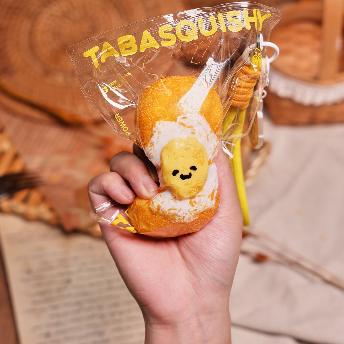 Crunchy Tempura Egg TABA Squishy